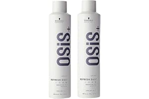 Schwarzkopf Professional Osis+ Refresh Dust 300 ml Polvo de volumen con textura ligera y refresca el estilo entre lavados
