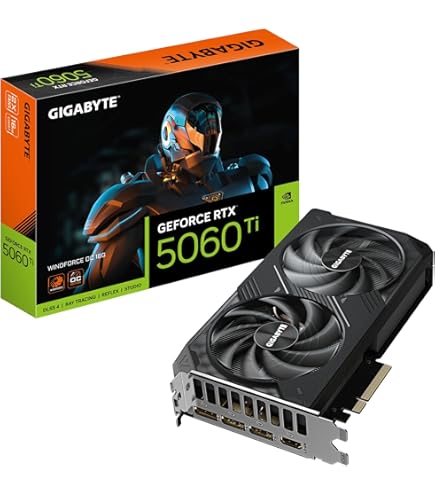 GAINWARD RTX 5060 Ti Ghost HDMI Graphics Card 8GB GDDR7 128bit 3