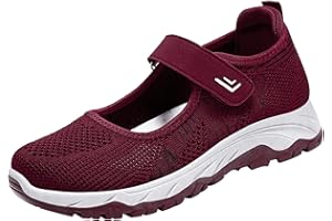SURTTAN Sneaker Ortopediche da Donna Sneaker con Cuscino d'Aria a Punta Chiusa Scarpe Estivo Traspiranti Leggera Antiscivolo Elegante Senza Lacci Casual Running Sneakers Scarpe da Corsa