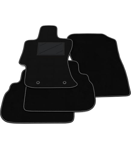 Tappetini compatibili con Subaru Forester 2013-2025, bordo rosso