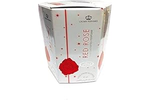 Business Square Pack de 6 Musc Parfum Al Rehab Red Rose 6ml 100% Huile