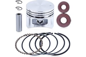 Gubeter 35Mm Piston Ring Oil Seals Kit, For HONDA Gx25 Gx25N Gx25Nt Fg110 Hht25S Umc425 Wx10 Engine Trimmer Brush Cutter, 13101 Z3E 000