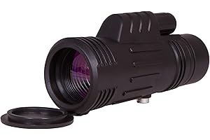 Levenhuk Atom 8x42 Niewielki, Lekki Monokular – Kieszonkowa Luneta z Powiększeniem 8x, Jednoręczną Regulacją Ostrości i Paskiem na Nadgarstek, Kompatybilna z Okularami