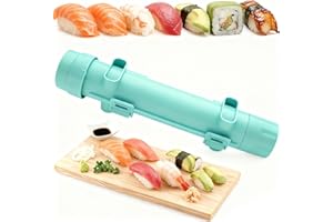EXQUIMA Sushi Making Kit,Multifunctional DIY Sushi Maker, Home Cylindrical Barrel Shaped Sushi Mold, Easy to Use DIY Sushi Tool for Homemade Sushi, Suitable for Beginners Family Use