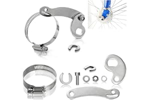 KITERI 2 Set Universal Torque Arm Conversion Kit Electric Bicycle Torque Arm Bicycle Dropout Amplifier Ebike Torque Arm Protective Accessories for e-Bike Front or Rear Hub Motors