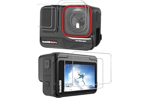 CYNOVA Zubehör für Insta360 ACE Pro, Insta360 ACE Pro gehärtetes Glas Film, Kamera Film für Insta360 ACE Zubehör