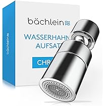 Edelstahl-Küchenarmatur-Verlängerung – 6 Größen, 360° Drehbar, Mit Strahl-/Duschfunktion