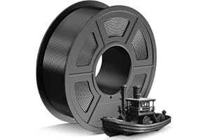 ‎TECBEARS TECBEARS PLA+ Filament 1,75 mm Schwarz, Verstärkt Zähigkeit PLA Plus, Robusteres und Stärkeres 3D Drucker Filament, 0-300mm/s Druckgeschwindigkeit, 1KG Spulen, Maßgenauigkeit +/- 0,02 mm