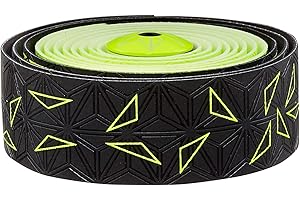 Supacaz 64422125077VAR - Ruban pour Guidon de vélo Super Sticky Kush Star Fade Neon W/Plugs