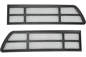 LONGZHUO 2 Stück Auto-Lufteinlassgitter, verhindert Verstopfen, Insektenschutz, Ersatz für Tesla Model Y 2020-2022