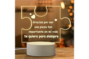 Coldbling Regalos San Valentin Mujer Hombre - Amor Lampara Regalo Aniversario Novio Novia Pareja Navidad, Luz Nocturna Regalos Romanticos Enamorados Cumpleaños Boda Originales para Mujers Hombres