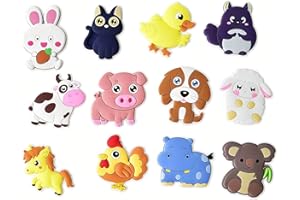 O-KINEE Magnes na lodówka dla dziecko - 12 szt., magnetyczne puzzle i gry