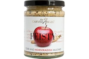 The Carved Angel Feisty Cider & Horseradish Mustard 270g