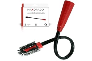 maxorado XL Radiador Cepillo Muebles Brocha Polvo Pincel flexible para aspirador ZB para Bosch Siemens AEG Miele Samsung Panasonic