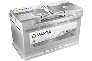 VARTA ARTA Silver Dynamic AGM Batteria A6 - Batteria Start-Stop e xEV per Auto 12V 80Ah 800A - Batteria di avviamento per auto con elevate esigenze energetiche