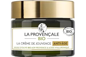 LA PROVENÇALE La Provencal Organic - Przeciwstarzeniowy Krem do Gości - Organiczna certyfikowana pielęgnacja twarzy - Organiczna Oliwa z oliwek AOC Provence - Dla wszystkich rodzajów skóry, nawet wrażliwej - 50 ml