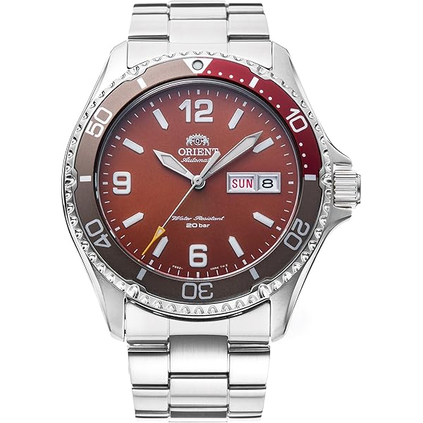 Orologio Orient Mako 2 / Ray 2 Uomo – Automatico E Manuale, Cassa Acciaio Grigio, Quadrante Blu – FAA02002D9 - 3