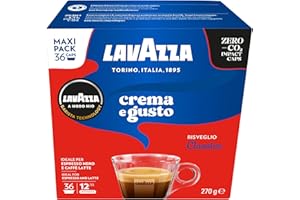 Lavazza A Modo Mio Espresso Crema E Gusto Kapsułki do kawy, 36-licznik, opakowanie 10 sztuk (360 kapsułek)