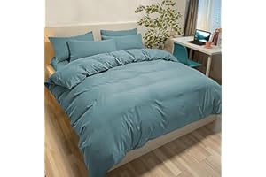 Poligino Funda Nórdica 260x240cm para Cama 180 | 100% Microfibra Hipoalergénica Suave y Transpirable | Certificado Oeko-Tex | con 2 Fundas de Almohada 50x80cm - Verde