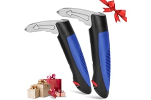 NINEMAX Car Door Handle for Elderly Disabled, Handly Car Handle Assist Mobility Aid, Assistance Support Portable Helping for Disability, 2 Pack (Blue)