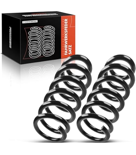 2x Federn Fahrwerksfeder Vorderachse Für Fiat Seicento/600