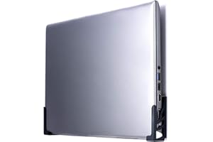 ‎DOCKEM Dockem Koala uchwyt ścienny 2XL: uniwersalna stacja dokująca do laptopów, tabletów i smartfonów z grubszymi obudowami (czarny)