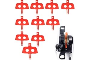 TSATHOGGUA 10 Piezas Espaciador Freno Bicicleta, Espaciador de Pastillas de Freno de Disco hidráulico, Separador de Freno, Espaciadores de Freno de Disco Hidráulico de Bicicleta, Accesorios de Bicicleta