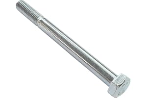 AERZETIX - Juego de 20 piezas - Pernos M8x90 parcialmente roscados - Cabeza Hexagonal - Ø8x90mm - DIN 931 - Clase 8.8 - Acero galvanizado - Bricolaje - Herramienta de montaje/Ferretería - C47515