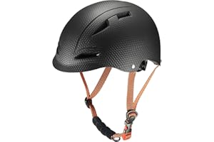ROXX CRASEN Bike Helmet For Adults,260g Lightweight Commuting Road Biking Skating Helmet for Men Women, US CPSC & EU CE Standard, Adjustable Size 50-59cm