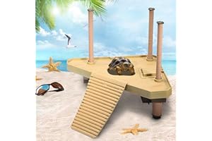 AMZTEMU Turtle basking platform, Turtle accessories, Turtle tank, Turtle ramp, Terrapin tank, Turtle dock -SIZE:M