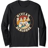Homme Humour Futur Papa Gamer Annonce Grossesse Papa Bebe Geek T Shirt Amazon Fr Mode