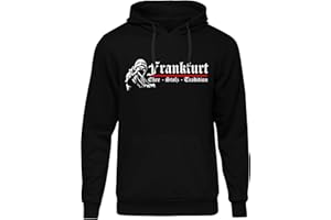 UGLYSHIRT89 Frankfurt Ehre & Stolz Kapuzenpullover | Hessen | Fussball | Männer | Herren | am Main | Hemd | Ultras | Fanshirt | Trikot