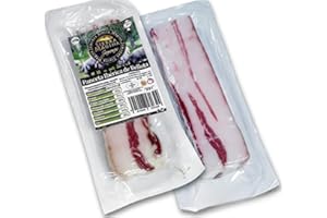 QUEJARA Panceta Curada Ibérica de Bellota: Pack Gourmet de 2 Piezas Premium (270 g c/u) – Sabor Intenso y Jugoso del Cerdo Ibérico