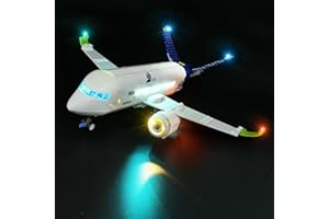 cooldac Kit luce LED compatibile con Lego 60367 City aereo passeggeri (solo illuminazione, non modelli), set di luci decorative creative, compatibile con Lego 60367 City giocattolo