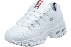 Skechers Sport - Energy, Women's Low Top Trainers, White Wml, 37.5 EU