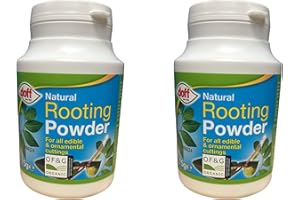 Doff 2 x Natural Rooting Powder for Edible & Ornamental Plants 75G - Dipping Pot