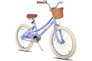 ‎JOYSTAR JOYSTAR 12/14/16/18/20 Zoll Kinderfahrrad für Kleinkinder 2-11 Jahre Mädchen, Mädchenfahrrad mit Stützrädern & Korb