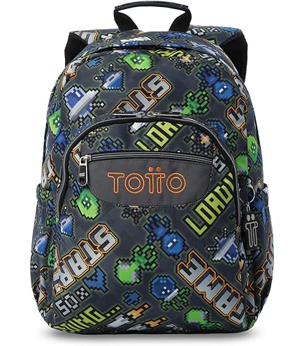TOTTO Backpack Aquareles Backpack, Youth Unisex  display picture 1