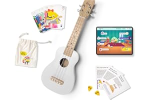 Loog Ukulele für Kinder (Sopran) weiß