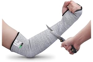 Gant Anti Coupure Gants de Travail Protection de Niveau 5 et Certifié EN388 Gants Jardinage Gants Résistants Aux Coupures Pour L'écaillage D'huîtres, Le Soudage