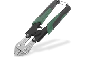 BLOSTM Mini przecinaki do śrub, 20 cm, wytrzymałe przecinaki do drutu, poddane obróbce cieplnej dla maksymalnej trwałości, przecinak łańcuchowy (zielone)