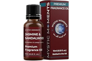 MYSTIC MOMENTS Aceite de Fragancia de jazmín y sándalo - 10 ml