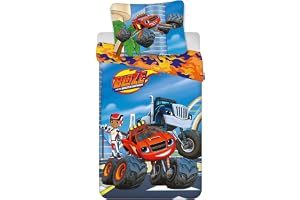Blaze Monster Machines Babypåslakan 100x135 + Örngott 40x60 Nickelodeon | Baby sängset