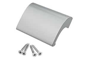 Fenster-hammer FH-'Stabil' Balkontürgriff Balkongriff Ziehgriff Terrassentürgriff Deluxe - Aluminium - Farbe silber