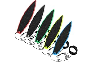 Fizdoqg Finger Surfboard 5 STK Finger Surfbrett Finger Surfbrett Spielzeug für Kinder und Erwachsene Miniatur Surfboard Mini Fingerboards für Kinder Erwachsene Surfer, 5 Farben