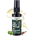 Cannarma Hemp Pain Relief Massage oil - 50 ml | Ayurvedic Pain Relief Oil for Muscle Stiffness and Sports Injuries, Helps in Arthritis pain, Muscle pain, Joint pain, Knee pain, Back pain | Chemical-Free Formula for Pain care with Hemp seed oil & Ayurvedic Herbs | Fast-Acting, Long-Lasting Formula