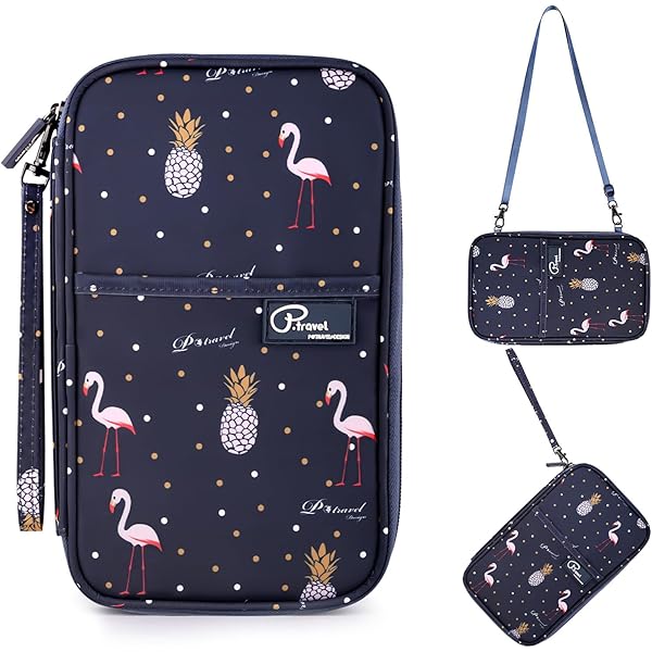 Portadocumenti Da Viaggio Con Protezione RFID | Organizer Famiglia Per Passaporti, Carte E Contanti - Foto 6