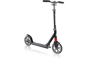 Globber - NL 205 - Trottinette Pliable à 2 Roues avec Suspension Avant pour Les Enfants âgés de 8 Ans +