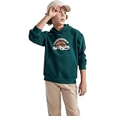 DeFacto Boys' Regular Fit Hooded Sweatshirt