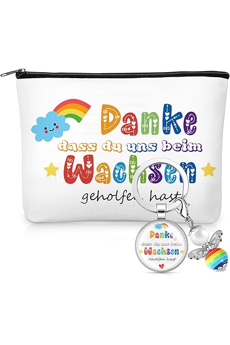 MKISHINE Reise Schildkröten Schlüsselanhänger Set - Mit Organzabeutel & Grußkarte